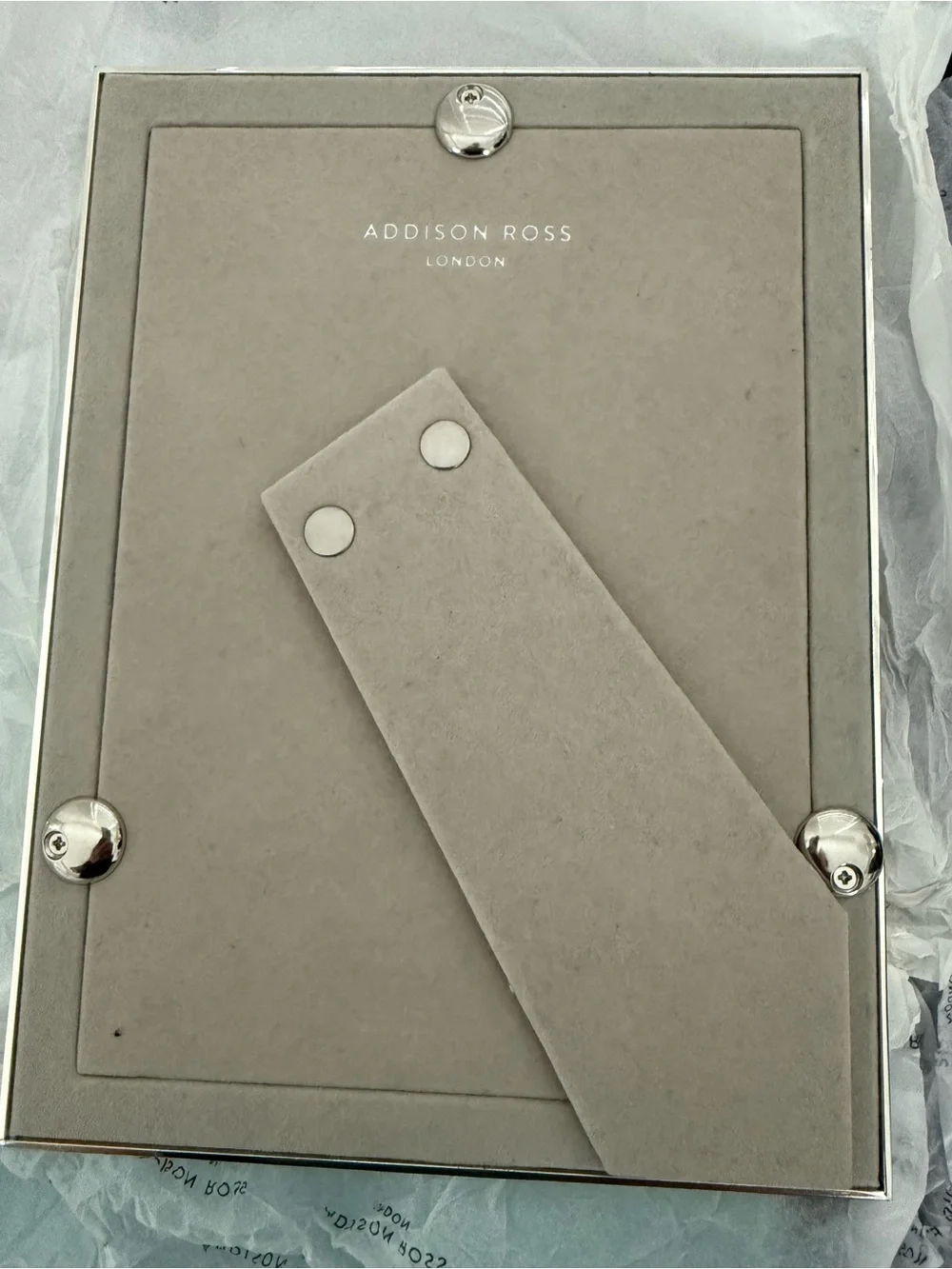 NWT Addison Ross London 5x7 enamel picture frame $76 MSRP